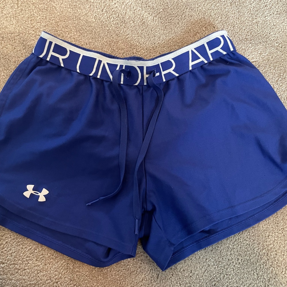 Blue Under armor shorts